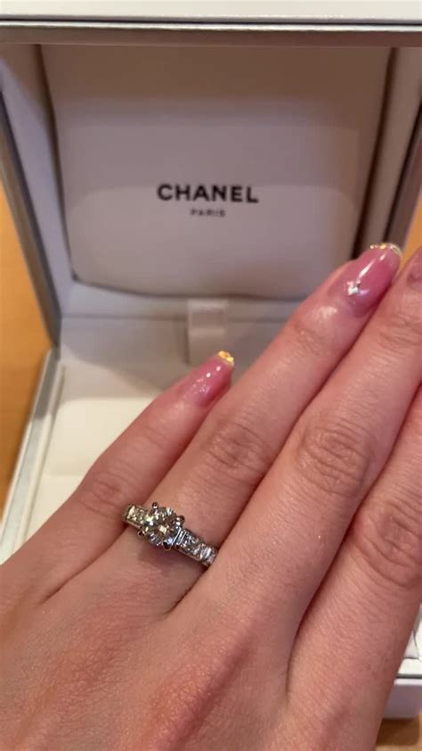 CHANEL（シャネル）の婚約指輪(エンゲージリン .